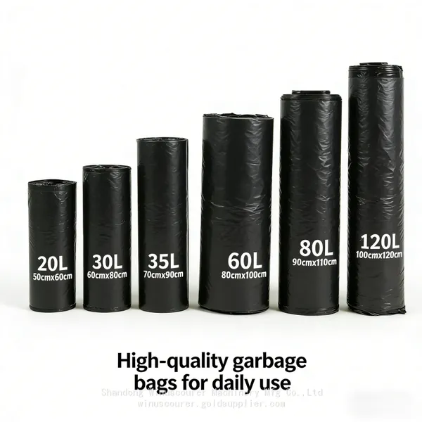 Commercial Garbage Bags Bulk Trash Bags for Restaurants & Office Buildings photo-4