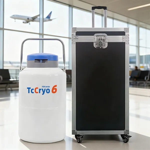 Vanuatu YDH-6 Artificial Insemination Container 6L TcCryo Empty Dry Shipper