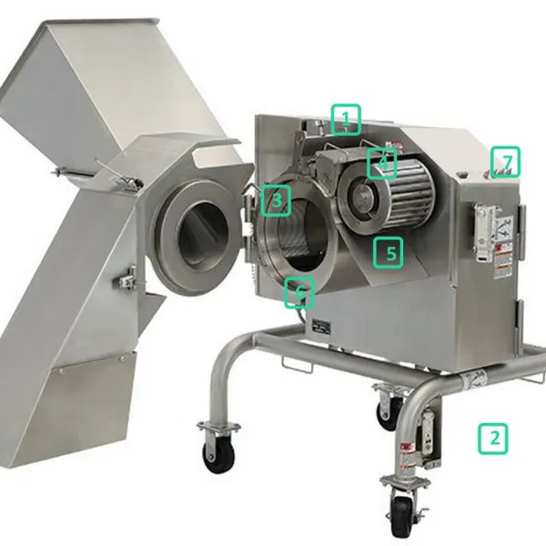 All Kinds of Meat Processing Slicing and Dicing Automatic Cube Cutting Machine Machine Chicken Liver Cube Dicer Cutting Machine photo-4