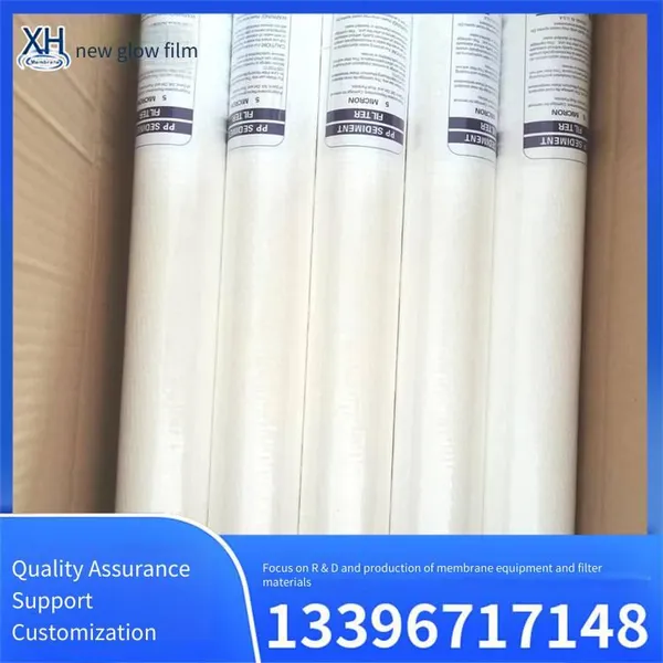 Water Treatment pp Cotton Filter Element, Organic Solvent pp Filtration Device, High Interception Efficiency, Xinhui Membrane photo-4