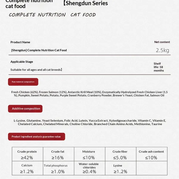 Complete Nutrition Cat Food photo-2