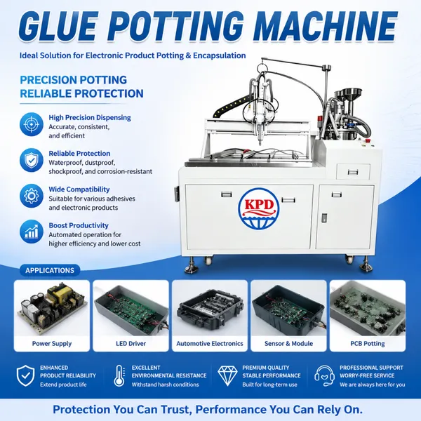Two Component Epoxy Resin AB Glue Quantitative Glue Filling Metering Pump Precise Deployment Than Dispensing Gluing Machine photo-2