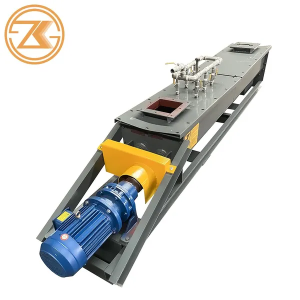 Double Shaft Dust Humidifier Industrial Dust Mixing Wetting Machine Dust Humidifier photo-4