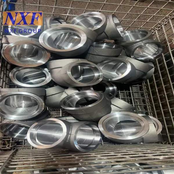 NXF UNS N10276 2.4819/NiMo16Cr15W/C276 OD DN15-1200 Class 3000-9000 Nickel Alloy Forging Technology Socket Welding 90°/45° Elbow photo-4