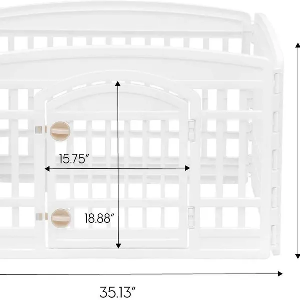 Application-Specific: B2B Bulk Injection Parts for Pet Playpen Fence – Designed for Southeast Asia Distribution, Ocean Freight Optimized photo-4