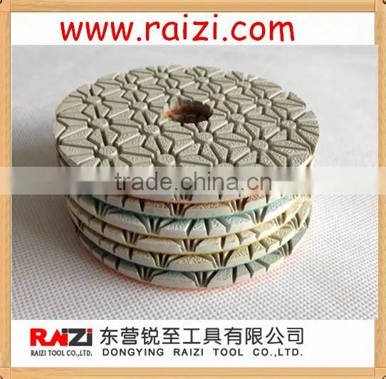 3 Step Wet Diamond Polishing Pads For Granite photo-2