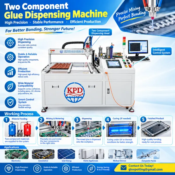 Ab Glue Dispesning Machine 2 Component Machine for Refrigerator Panel