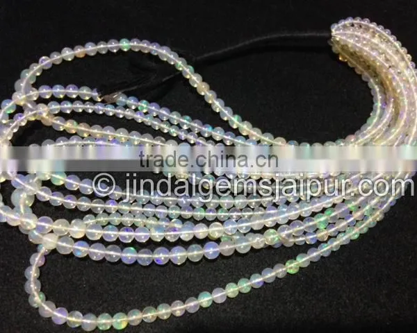 Wholesale Ethiopian Opal Smooth Round Beads