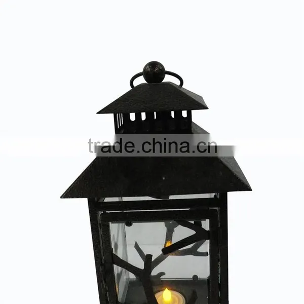 2015 Hot Sale Black Color Candle Lantern for Wedding Decoration photo-6