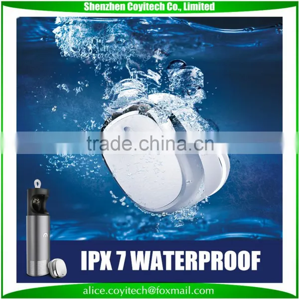 CH-03 IPX7 Waterproof Morul U0 Micro Mini Bluetooth Earbuds Earphones Wirelss With Power Charge Cabin