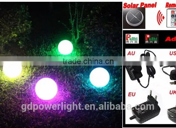 Solar LED Light Ball With Remote Control YXF-400S2 photo-3