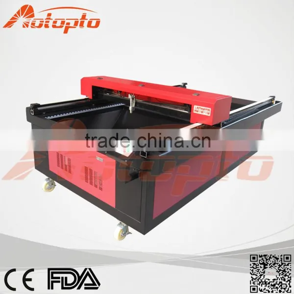AZ-1325 Large-format Laser Cutting Bed Textile Fabric Laser Cutting Machine With 80w 100w 150w