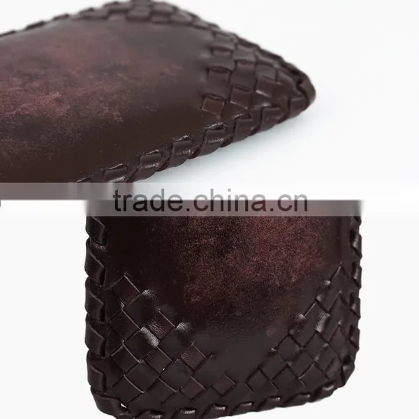 Fading Color Genuine Leather Cell Phone/Mobile Phone Weave Case/Tube for IPhone 6/6s for Lady/Women photo-4