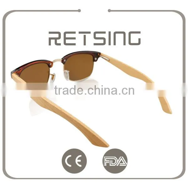 2016 New Fashion Factory Bamboo And Wood Sunglasses photo-6