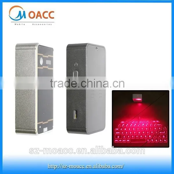 Mini Wireless Bluetooth Virtual Laser Keyboard ,Bluetooth Laser Projection Keyboard for Smart Phone Tablet Laptop