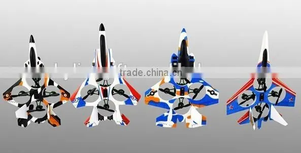EPO Foam rc Nano Quadcopter Helicopter Drone Toy Super Mini 4 ch Fighter --4 Assorted photo-2
