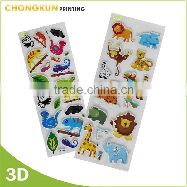 Funny 3D Effect Printing PP/PET3d Lenticular Plastic Sticker photo-6