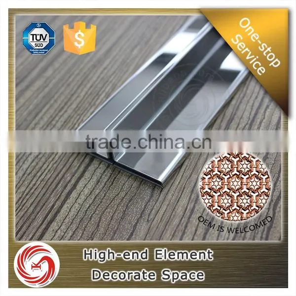 Trade Assurance Mirror Surface Stainless Steel Floor Expansion Joint for Tile photo-4