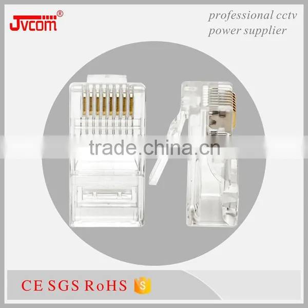 Best Quality Gold-Plating Solid Pure Copper Nickelplate Metal for CCTV Rj45 Led Display Connector