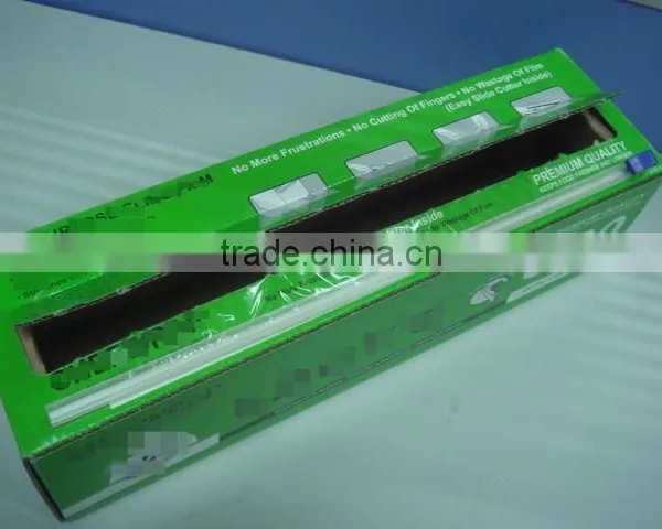 Stick-on Type Cling Wrap Knife