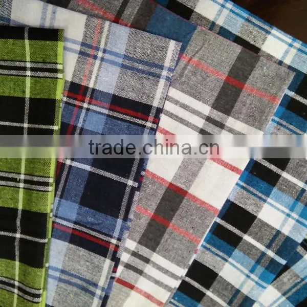 China Wholesale 16s*16s Yarn Dyed Checked Fabric Shirt Fabric Name of Textile Industries photo-2
