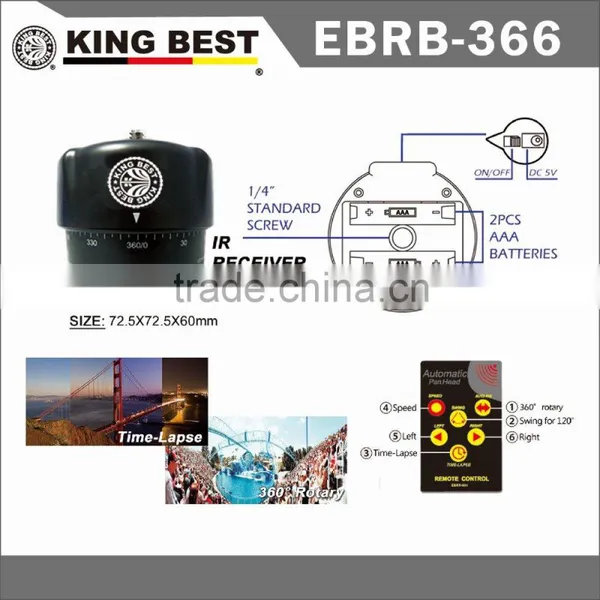 KING BEST 360 Degree Panorama Shooting Kit Sports DV Action Diving Sport dv Action Camera and Pan Kit photo-3