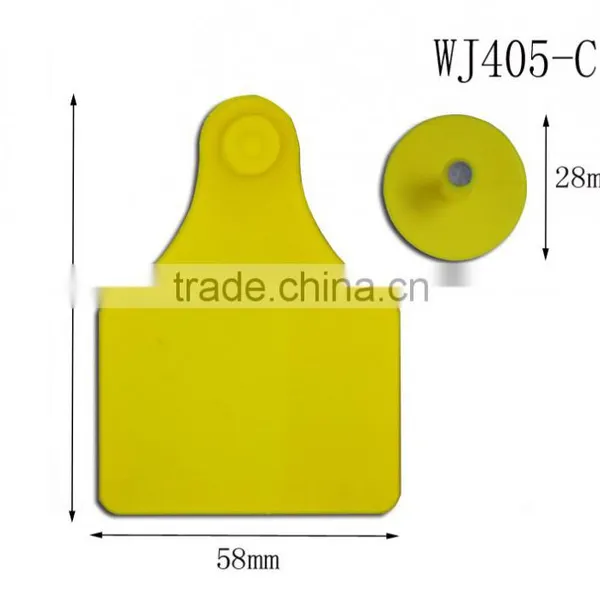 WJ405-C Blank Green Cattle Ear Mark photo-6