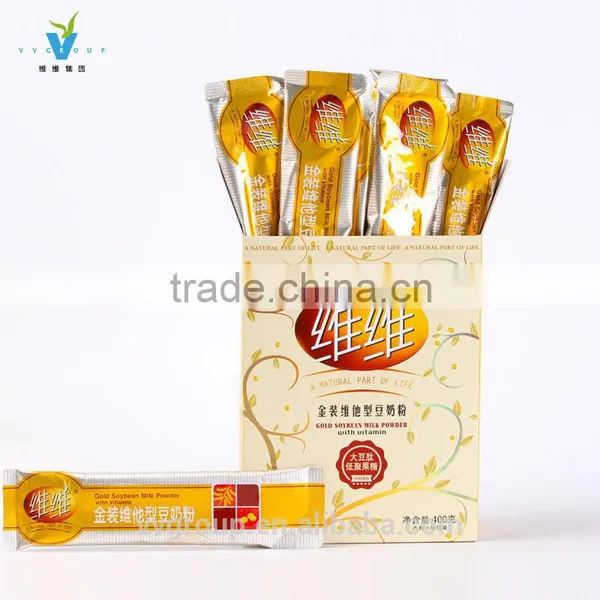 Natural Nutritious Healthy Organic Instant Gold Soybean Milk Powder With Vitamin