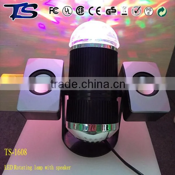 Dj Bar Use Multicolor Flashing Disco Effects Music Ball Lamp With MP3 Player for Indoor Use on Sale photo-2