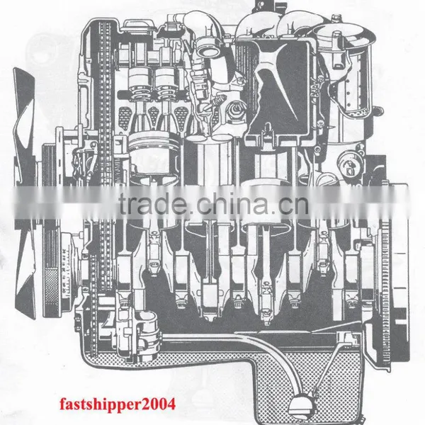 USED ENGINE DIESEL D2.9DT ASSY-SUB ENGINE COMPLETE FROM SSANG YONG 1996-2005 MNR photo-2