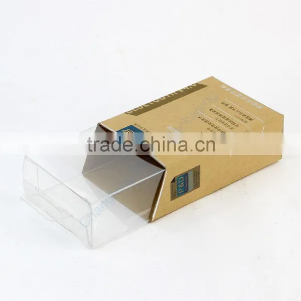 Fashionable Transparent Plastic Box for Earphone Packaging photo-3