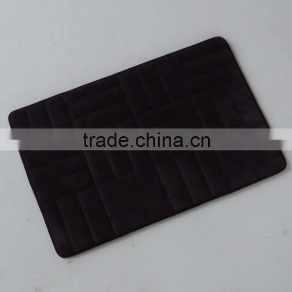 New Design Fleece Floor Mat With Anti Slip Base photo-3