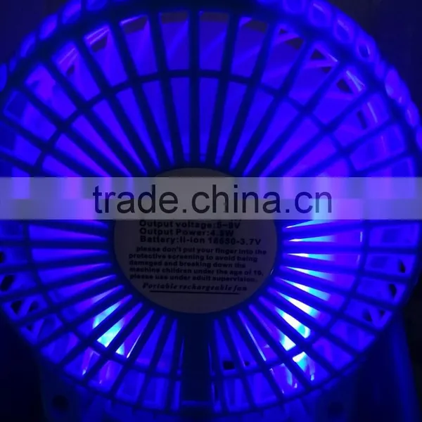 2016 New Style Intelligent Inductive Control Smart Portable Charging Fan Mini photo-3