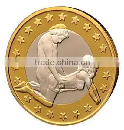 Coins Colorful Sex Girl Gold Coin photo-3