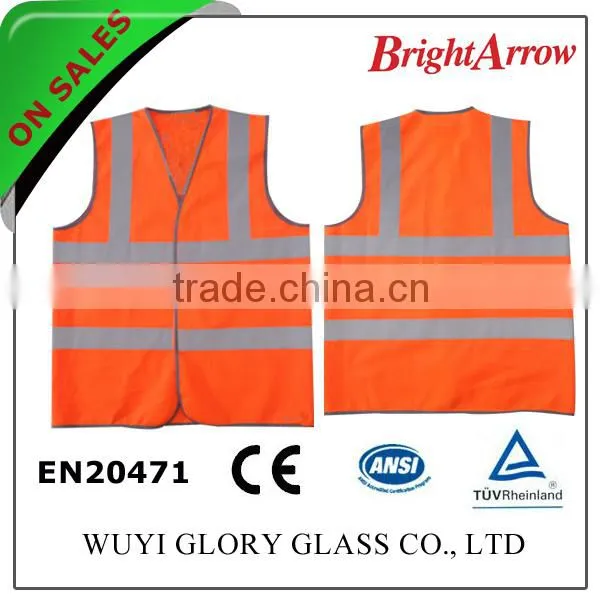 100% Polyester EN 20471 Safety Reflectivegirl's Hunting Warning Vest for Usa From China