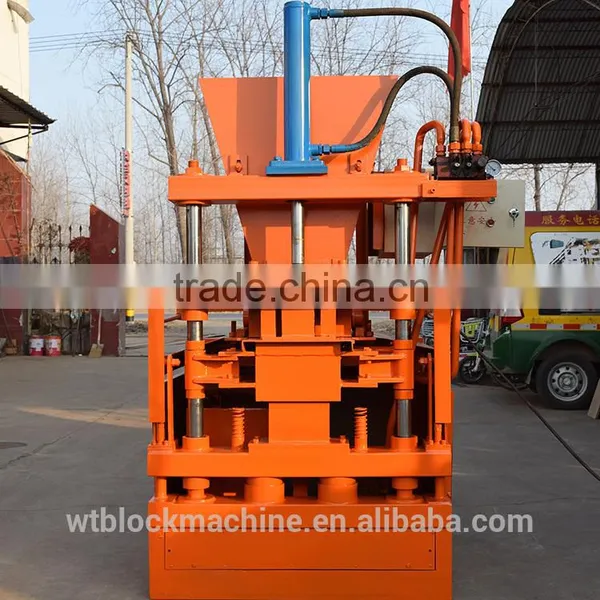 2015 New Design WT1-10 Interlocking Compressed Brick Machine in Kenya Quality Choice photo-3