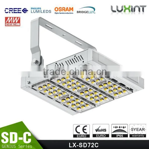 Adjustable Bracket CE Rohs Meanwell Driver 100-140lm/W Different Beam Angle Modular Design 40W Outdoor LED Tunnel Lamp photo-5