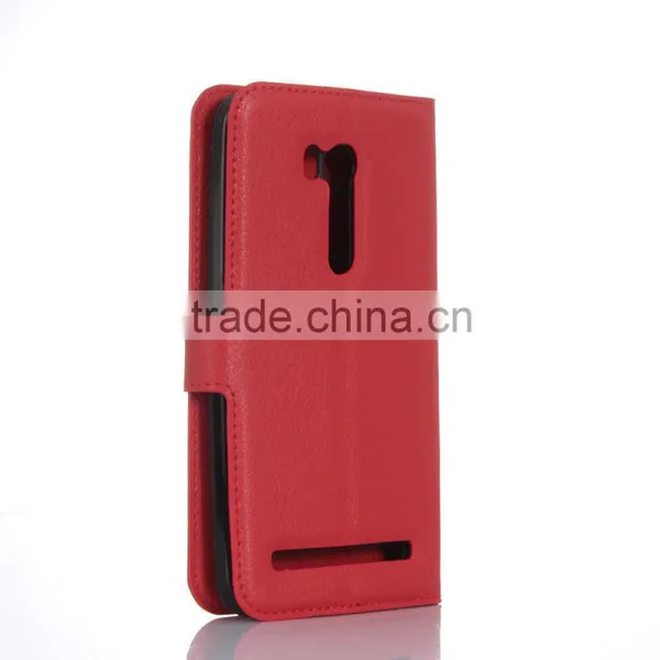 Wholesale Popular Flip Magnetic Wallet Leather Case With Card Slots For Zenfone Go ZB551KL photo-6