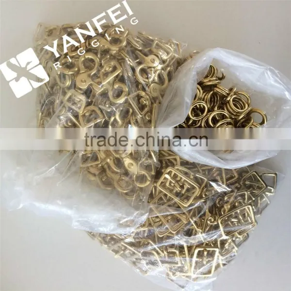 Brass Ring Rigging Hardware