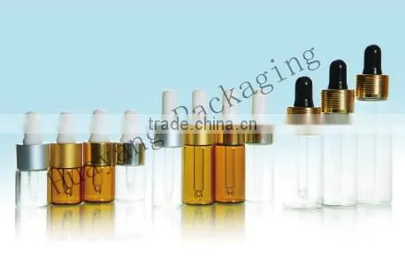 Tube-type Bottle Small Bottle, Tester Glass Bottle Oil Glass Bottle