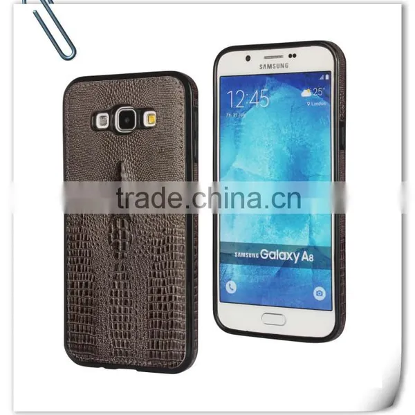 Personalized Custom Crocodile Skin Leather Case For Iphone 6s,Stereoscopic Design Mobile Phone Back Cover Leather Case photo-4