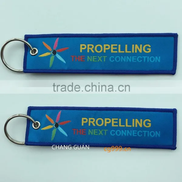 The Woven Label Key Ringl That the World Famous Brand Appointed Production photo-2