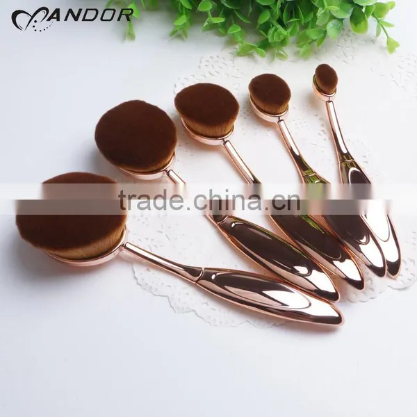 World Best Selling Products Rose Gold Mermaid Makeup Brushes Make Your Own Brand Supplier's Choice photo-6