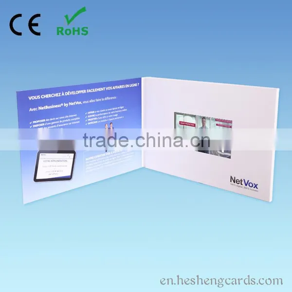 Lcd Video Player Postcard 4.3" 480*272 650mah photo-4