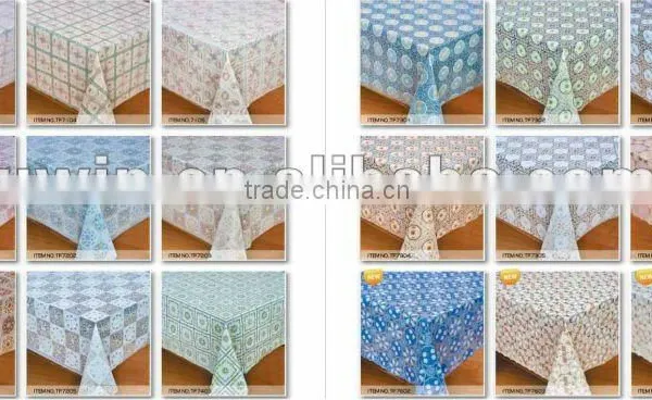 PVC Lace Table Overlays photo-2