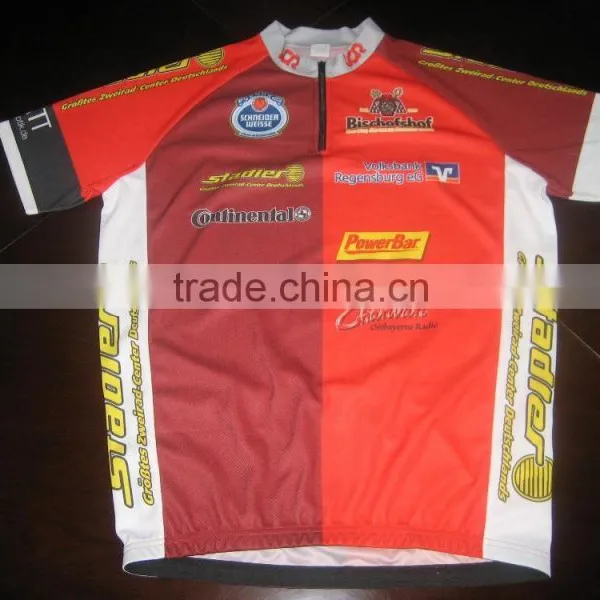 2015 cheap cycling jersey digital printing with quick dry funciton