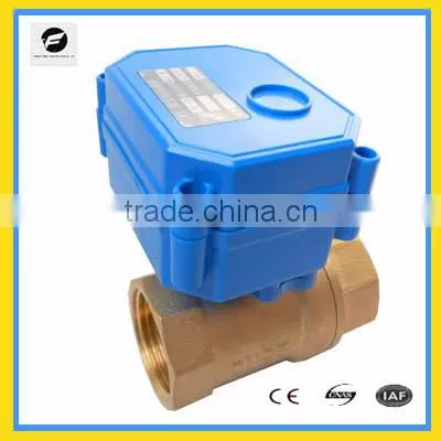 CWX-15 Standard NPT Electrical Ball Vavle 1/2'' DC5V Low Current Standard Valve