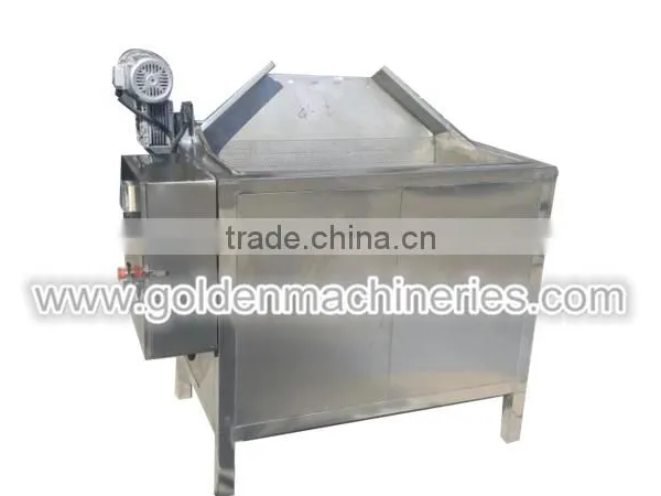 Automatic Discharge Peanut Frying Machine Industrial Deep Fryer photo-4