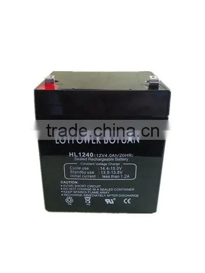 Guangzhou Best Selling 12 Volt 4ah Deep Cycle Vrla Battery