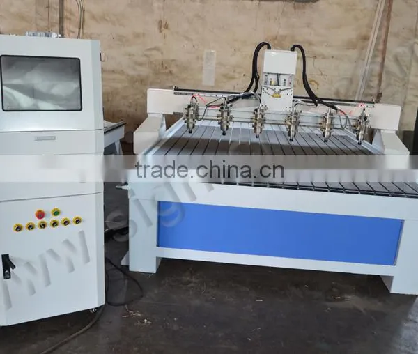 Multi Head 3d Wood Cnc Router, Cnc Engraving Machine for Wooden Furniture, Pvc, MDF, Acrylic photo-3
